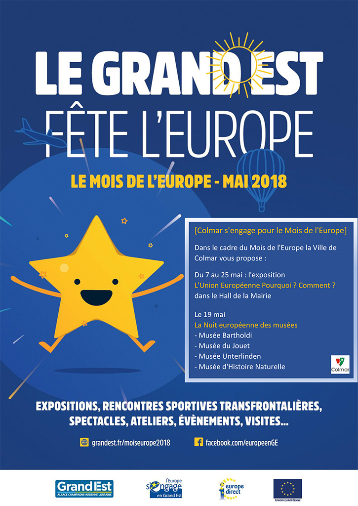 Le mois de l'Europe - mai 2018