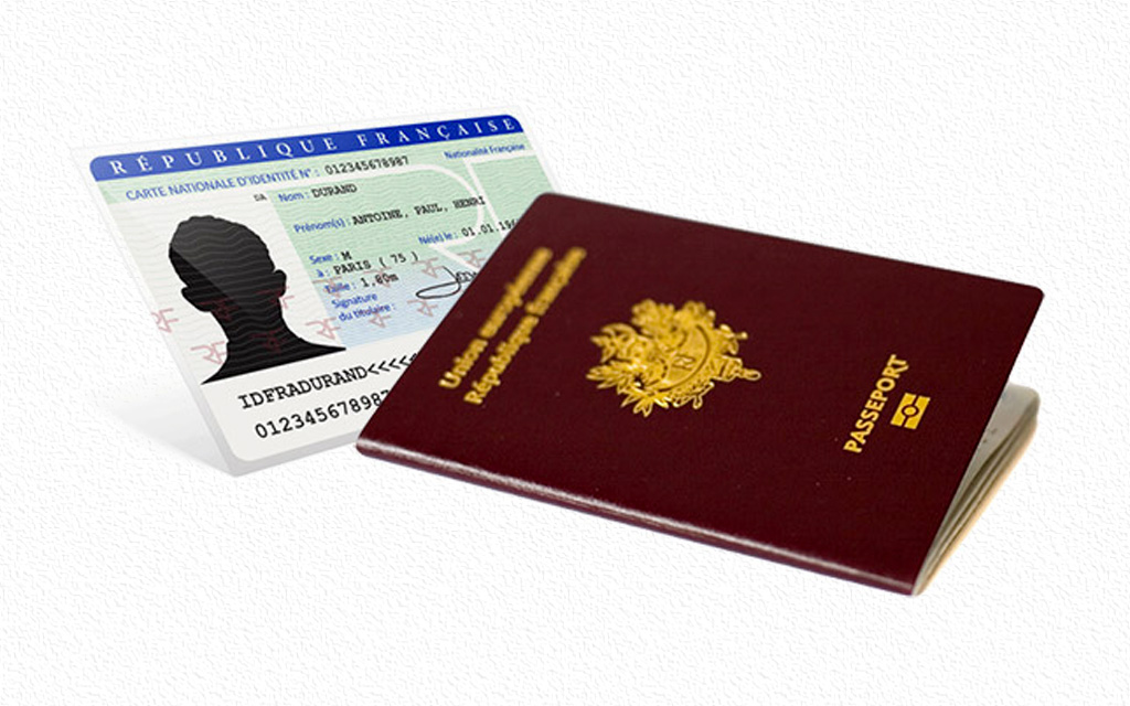 Résultat de recherche d'images pour "carte identité + passeport"