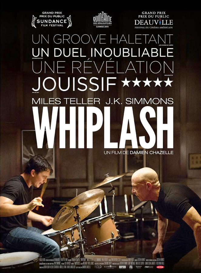 L'affiche du film "Whiplash"