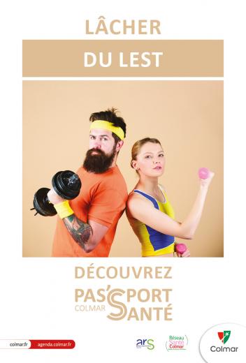 Affiche Pass'sport santé Colmar : Lâcher du lest