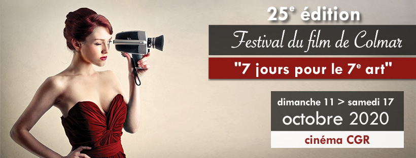 Bandeau pour le festival du film de Colmar 2020