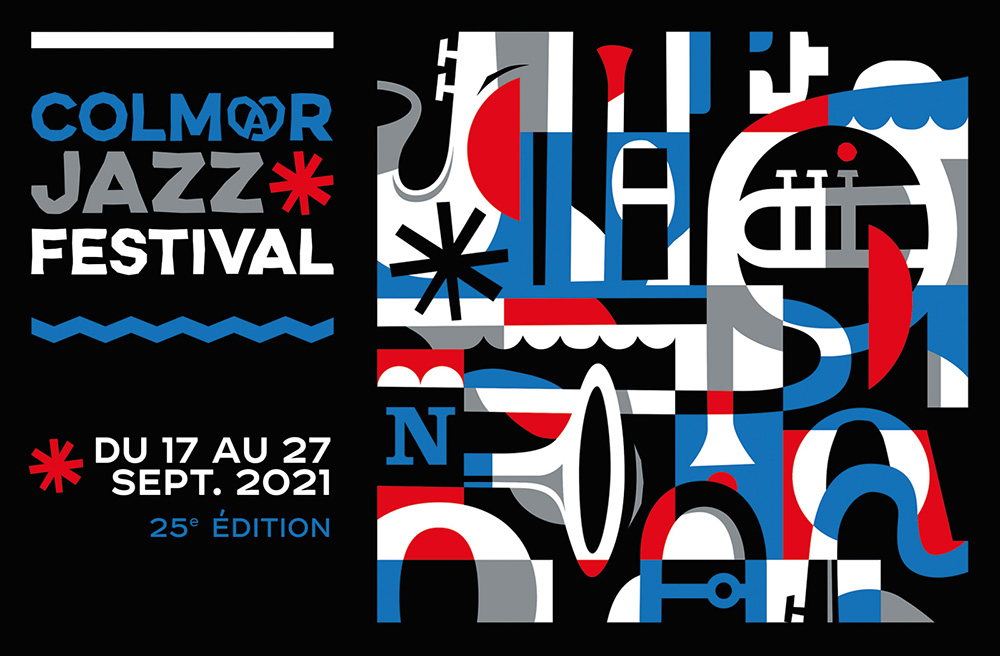 Visuel du Colmar jazz festival 2021