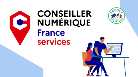 Visuel conseiller numérique France services
