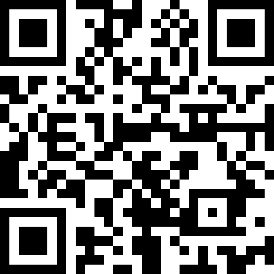 QR-code du lien pour prendre rendez-vous avec un conseiller numérique de la Ville de Colmar