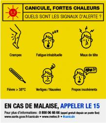 Canicule : quels sont les signaux d'alerte ?