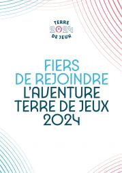 Fiers de rejoindre l'aventure Terre de Jeux 2024