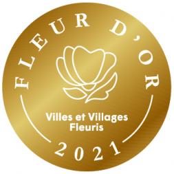 Le logo fleur d'or 2021