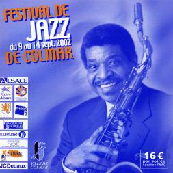 Couverture du programme de jazz de Colmar en 2002