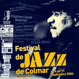 Couverture du programme de jazz de Colmar en 2004
