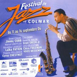 Couverture du programme de jazz de Colmar en 2006