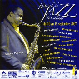 Couverture du programme de jazz de Colmar en 2007