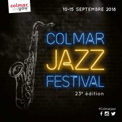 Couverture du programme de jazz de Colmar en 2018