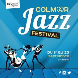 Couverture du programme de jazz de Colmar en 2019