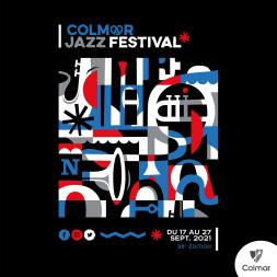 Couverture du programme de jazz de Colmar en 2021