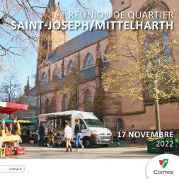 Plaquette 2022 de la réunion du quartier Saint-Joseph / Mittelharth