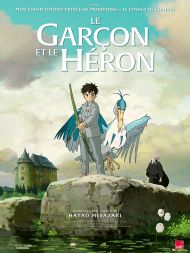 Affiche du film d'animation "Le garçon et le héron"