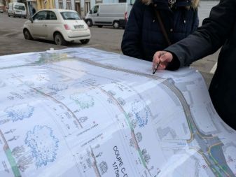 Le réaménagement de la rue Stanislas