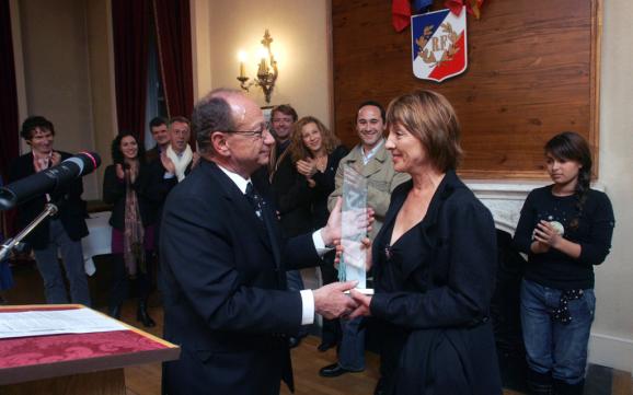 2005 : un trophée pour Blanche Raynal