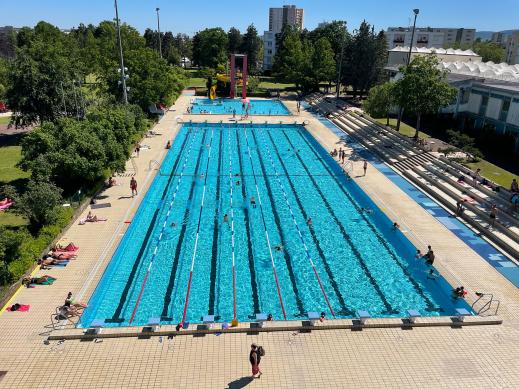 Le stade nautique à Colmar