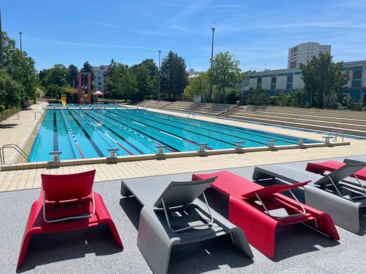 Le stade nautique à Colmar