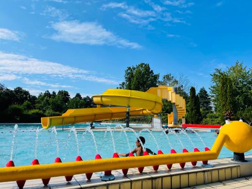 Le stade nautique à Colmar