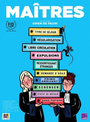 L'affiche du film "Maîtres"