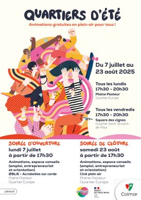 Les quartiers d'été 2025