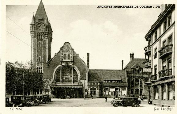 La Gare de Colmar après 1921