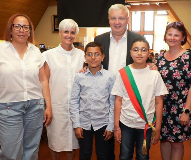 Le nouveau maire junior de Colmar : Dalil Kessour