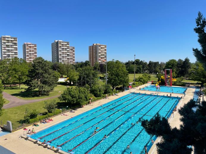 Le stade nautique de Colmar