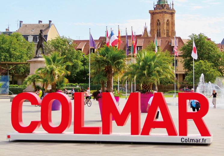 Visuel de la place Rapp à Colmar
