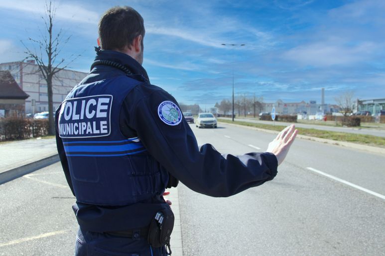 Policier municipal de Colmar