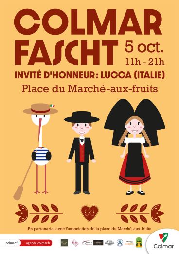 L'affiche 2024 de la Colmar Fascht
