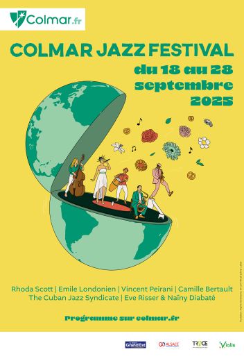 Affiche du Colmar jazz festival 2025