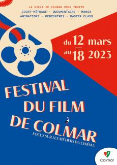 Affiche du festival du film de Colmar 2023