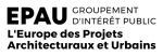 Le logo EPAU : l'Europe des projets architecturaux et urbains